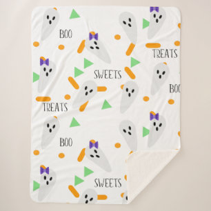 Halloween Confetti Sprinkles Ghost-Leckereien Sherpadecke