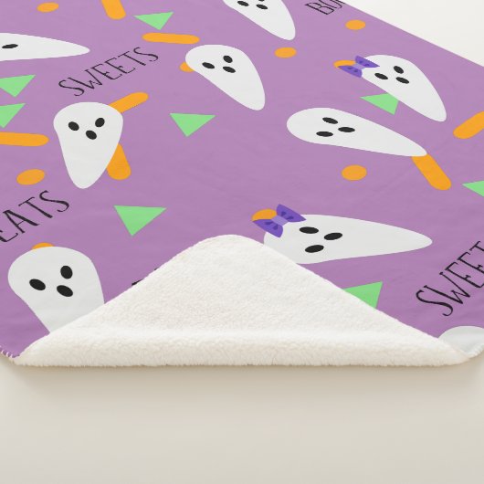 Halloween Confetti Sprinkles Ghost-Leckereien Sherpadecke (3/4)