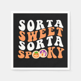 Halloween Cookie Sorta Sweet Sorta Spooky Napkins Serviette