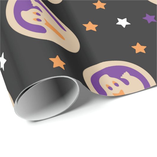 Halloween Cookie Wrapping Paper Geschenkwrap Geschenkpapier (Rolleneckpunkt)