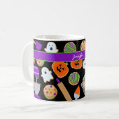 HALLOWEEN COOKIES PARTY KAFFEETASSE (Vorderseite Links)