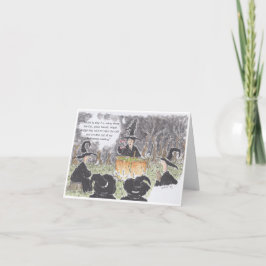 Halloween Cooking Card Karte