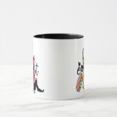 Halloween Cool Cat Tasse (Zentrum)