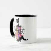 Halloween Cool Cat Tasse (Vorderseite Links)