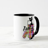 Halloween Cool Cat Tasse (VorderseiteRechts)