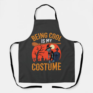 Halloween Cool Sein Ist Mein Kostüm Zombie Design Schürze