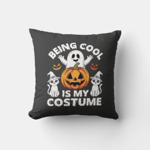 Halloween cool zu sein ist mein Kostüm-Geister-Des Kissen