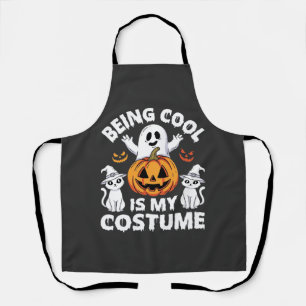 Halloween cool zu sein ist mein Kostüm-Geister-Des Schürze
