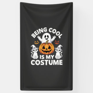 Halloween Cool zu sein ist mein Kostüm Gespenst De Banner