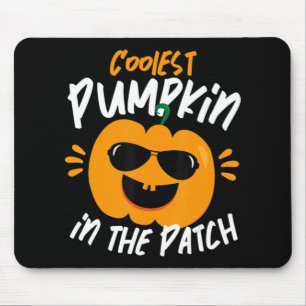 Halloween Cooler Kürbis in die Patchboys-Girls Mousepad