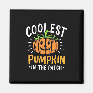 Halloween Cooler Kürbis Magnet
