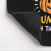 Halloween Cooler Kürbis Mousepad (Ecke)