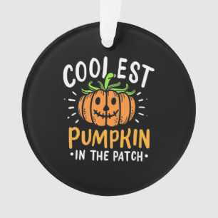 Halloween Cooler Kürbis Ornament