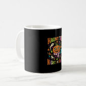 Halloween Cooler Kürbiskopf Kaffeetasse (Vorderseite Links)