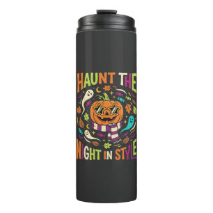 Halloween Cooler Kürbiskopf Thermosbecher