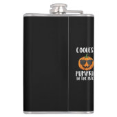 Halloween Coolste Kürbis-Patch-Kostüm Männer Junge Flachmann (Rückseite)