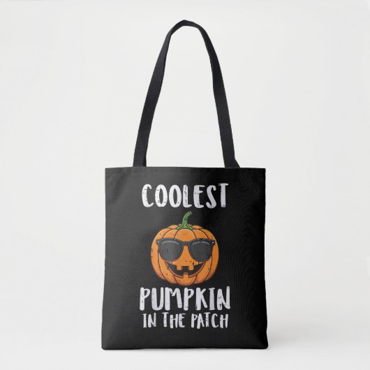 Halloween Coolste Kürbis-Patch-Kostüm Männer Junge Tasche (Vorderseite)