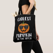 Halloween Coolste Kürbis-Patch-Kostüm Männer Junge Tasche (Von Nahem)