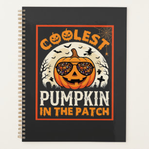 Halloween Coolste Sonnenbrille im Kürbisbeet Planer