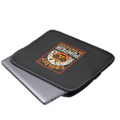 Halloween Coolste Sonnenbrille Kürbis im Patch Laptopschutzhülle (Vorne Knopf)