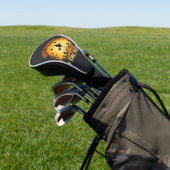 Halloween Coolster Kürbis im Patch Hexen Design Golf Headcover (In SItu)