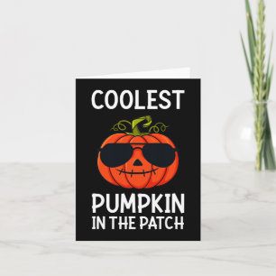 Halloween Coolster Kürbis in den Patch Fun Boys Gi Karte