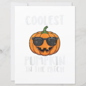 Halloween Coolster Kürbis-Patch-Kostüm Männer Jung (Rückseite)