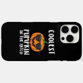 Halloween Coolster Kürbis-Patch-Kostüm Männer Jung Case-Mate iPhone Hülle (Rückseite (Horizontal))