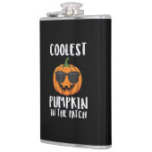 Halloween Coolster Kürbis-Patch-Kostüm Männer Jung Flachmann (Links)