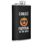 Halloween Coolster Kürbis-Patch-Kostüm Männer Jung Flachmann (Rechts)