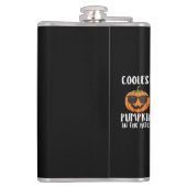 Halloween Coolster Kürbis-Patch-Kostüm Männer Jung Flachmann (Rückseite)