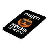 Halloween Coolster Kürbis-Patch-Kostüm Männer Jung Magnet (Linke Seite)