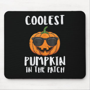Halloween Coolster Kürbis-Patch-Kostüm Männer Jung Mousepad