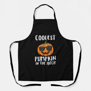Halloween Coolster Kürbis-Patch-Kostüm Männer Jung Schürze