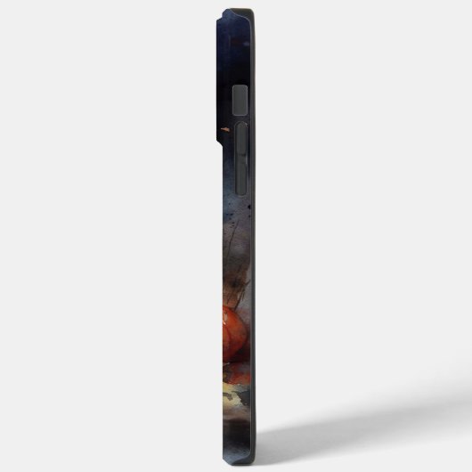 Halloween-Coon-Katze mit Pumpkins Beängstigend Case-Mate iPhone Hülle (Rückseite / Links)