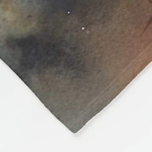 Halloween-Coon-Katze mit Pumpkins Beängstigend Fleecedecke (Ecke)