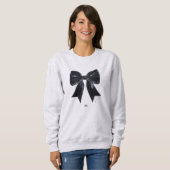 Halloween Coquette Bow Sweatshirt (Vorne ganz)