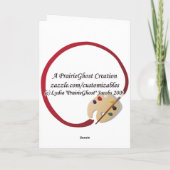 Halloween Corgi Card Karte (Rückseite)