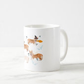 Halloween Corgi Dog Kaffeetasse (VorderseiteRechts)