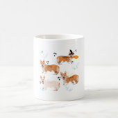 Halloween Corgi Dog Kaffeetasse (Mittel)