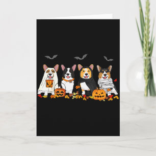 Halloween Corgi Geist Soky Corgi Liebhaber Hund Ma Karte