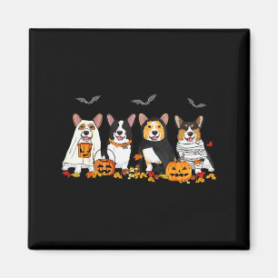 Halloween Corgi Geist Soky Corgi Liebhaber Hundema Magnet