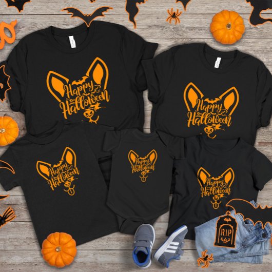 Halloween Corgi Hund T-Shirt