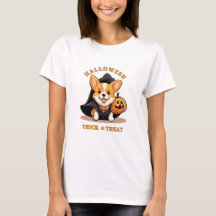 Halloween Corgi T - Shirt