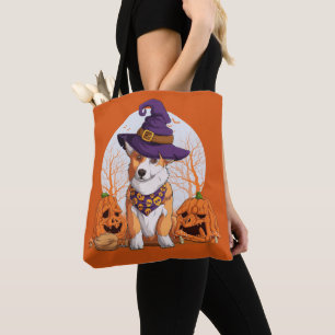 Halloween Corgi Tasche