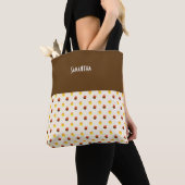 Halloween Cornelschokolade Vanilla Name Tasche (Von Nahem)