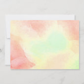 Halloween Costume Baby Dusche Party Foto Einladung (Rückseite)