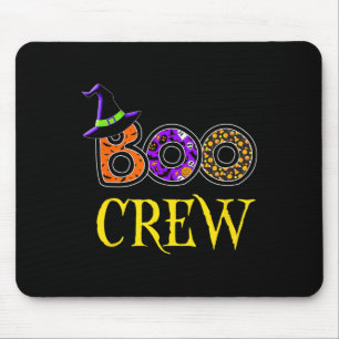 Halloween Costume Boo Crew Mousepad