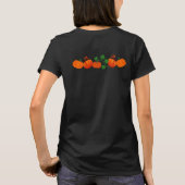 Halloween Costume BOO Crew Pumpkin Patch Spooky T-Shirt (Rückseite)