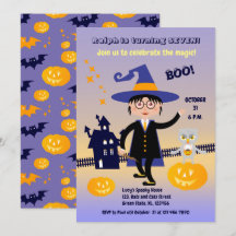Halloween Costume Boy Wizard Geburtstagsparty